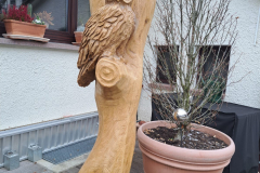 Uhu/Eule aus Holz 
